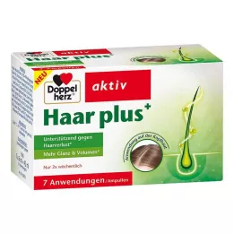 DOPPELHERZ Hair plus ampoules, 7 pcs