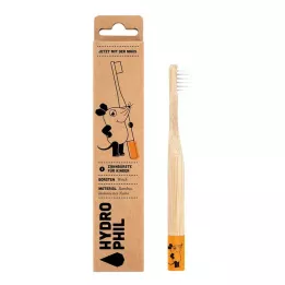 NACHHALTIGE Mouse kids toothbrush bamboo orange soft, 1 |2| piece |2|
