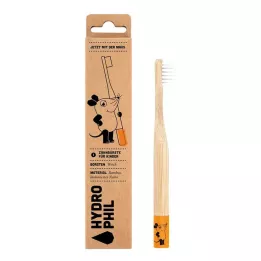 NACHHALTIGE Mouse Kids Toothbrush Bamboo Orange Soft, 1 pc