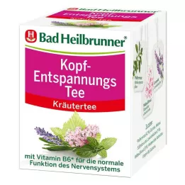 BAD HEILBRUNNER Head Relaxation Tea Filter Bags, 8 pcs