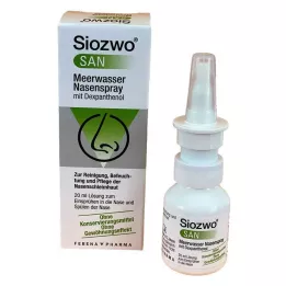 SIOZWO SAN Seawater nasal spray with dexpanthenol, 20 ml