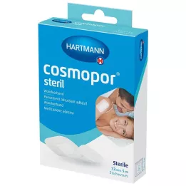 COSMOPOR sterile wound dressing 5x7.2 cm OTC, 5 pcs
