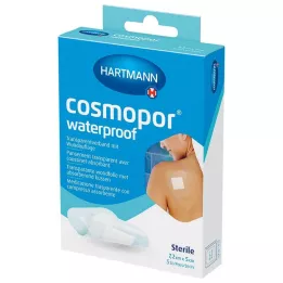 COSMOPOR waterproof wound dressing 5x7.2 cm OTC, 5 pcs