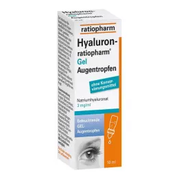 HYALURON-RATIOPHARM Gel eye drops, 10 ml