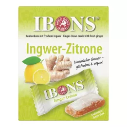 IBONS Ginger Lemon Box Chews, 60 g