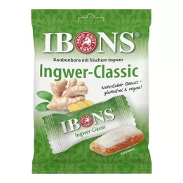 IBONS Ginger Classic bag of chewy sweets, 92 g