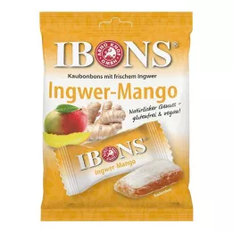 IBONS Ginger Mango Bag of Chewing Candy, 92 g