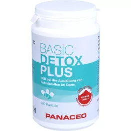 PANACEO Basic Detox Plus capsules, 200 pcs