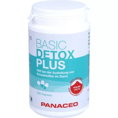 PANACEO Basic Detox Plus capsules, 200 pcs PANACEO Basic Detox Plus capsules, 200 pcs