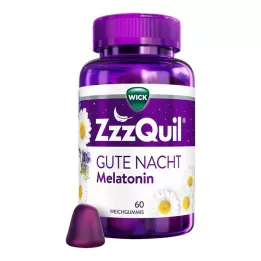 WICK ZzzQuil Good Night Soft Rubbers, 60 pcs
