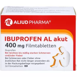 IBUPROFEN AL Ostre 400 mg tabletki z filmu, 50 szt