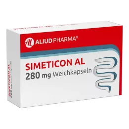 SIMETICON AL 280 mg soft capsules, 32 pcs