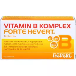 VITAMIN B KOMPLEX forte Hevert tablets, 60 pcs