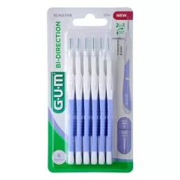 GUM BI-Direction Interdentalb.6 mm light blue, 6 pcs