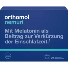 ORTHOMOL nemuri night granules, 30X10 g