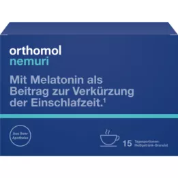 ORTHOMOL nemuri night granules, 15X10 g