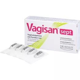 VAGISAN Sept Vaginal suppositories with Povidon iodine, 5 pcs