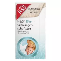 H&S Organic Pregnancy Tea Filter Bags, 20X2 g