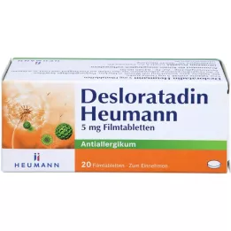 DESLORATADIN Heumann 5 mg film -coated tablets, 20 pcs