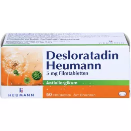 DESLORATADIN Heumann 5 mg film -coated tablets, 50 pcs