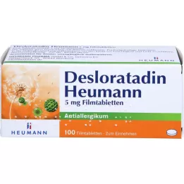 DESLORATADIN Heumann 5 mg film -coated tablets, 100 pcs