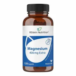 Magnesium 400 mg Extra Capsules, 120 count