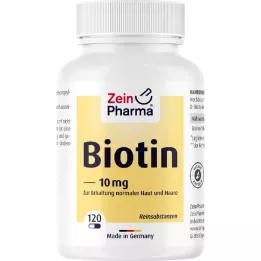 BIOTIN 10 mg capsules high dose, 120 pcs