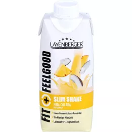 LAYENBERGER Fit+Feelgood Slim Shake Pina Colada, 330 ml
