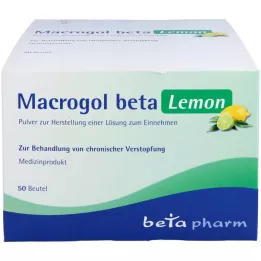 MACROGOL beta Lemon Plv.z.Her.e.Lsg.z.Ingest, 50 pcs