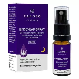 CANOBO Organic hemp seed oil sleep spray Hopf./Mela., 10 ml