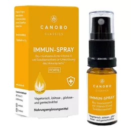 CANOBO Organic Hemp Seed Oil Immune Spray Vitamin D, 10 ml