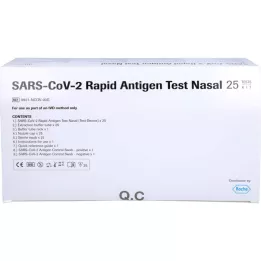 SARS COV-2 Rapid Antigen-Test Nasal, 25 pcs