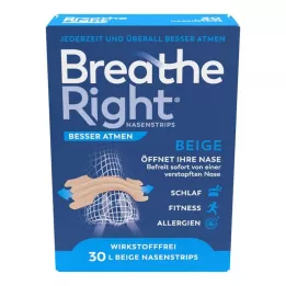 BESSER Atmen Breathe Right nasal plug large beige, 30 pcs
