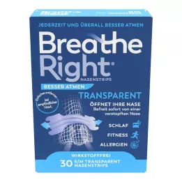 BESSER Breathe Breathe Right nasal plug normal transp., 30 pcs