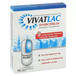 VIVATLAC SYNBIOTIKUM gastro-resistant capsules, 10 pcs