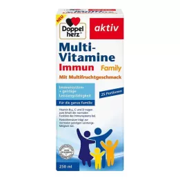 DOPPELHERZ Multi-Vitamine Immun Family liquid, 250 ml