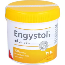 ENGYSTOL T ad us.vet.tabletter, 500 stk