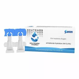 OCUTEARS Hydro+ eye drops single dose pipettes, 15X0.35 ml