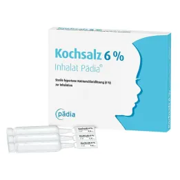 Table salt 6% inhalant Pädia ampoules, 20 pcs