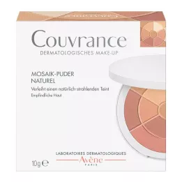 AVENE Couvrance mosaic powder natural with sponge, 10 g