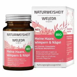 WELEDA Natural Wisdom My Hair Eyelashes&amp;Nails Kps, 46 pcs