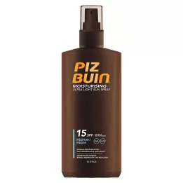 PIZ Buin Moisturising Ultra Light Sun Spray LSF 15, 200 ml