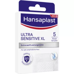 HANSAPLAST Ultra Sensitive Wound Association 5x7.2 cm XL, 5 pcs