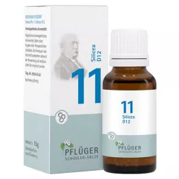BIOCHEMIE Pflueger 11 Silicea D 12 globules, 15 g