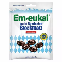 EM EUKAL Bawarskie cukierki słodowe blokowe aecht, 100 g
