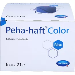 PEHA-HAFT Color fixative latex-free 6 cmx21 m blue, 1 pc