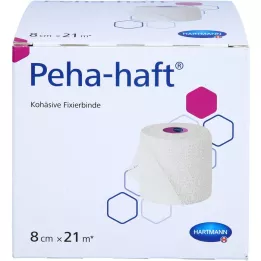 PEHA-HAFT Fixing bandage latex -free 8 cmx21 m, 1 pcs