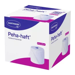 PEHA-HAFT Fixation bandage latex-free 8 cmx21 m, 1 pc
