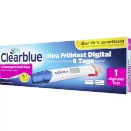 CLEARBLUE pregnancy. Ultra early test digital, 1 pcs