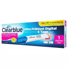 CLEARBLUE Pregnancy test Ultra early test digital, 1 piece